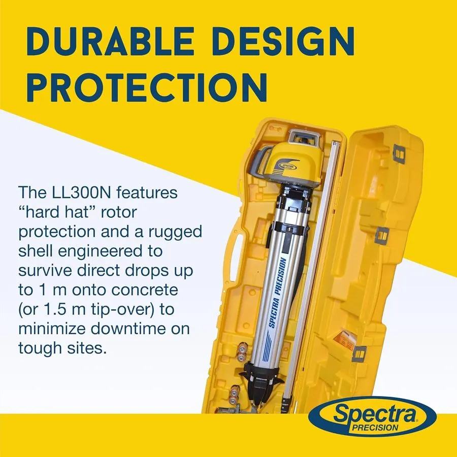 Геодезический прибор Spectra Precision LL300N-1 Self Leveling Rotary Laser Kit w