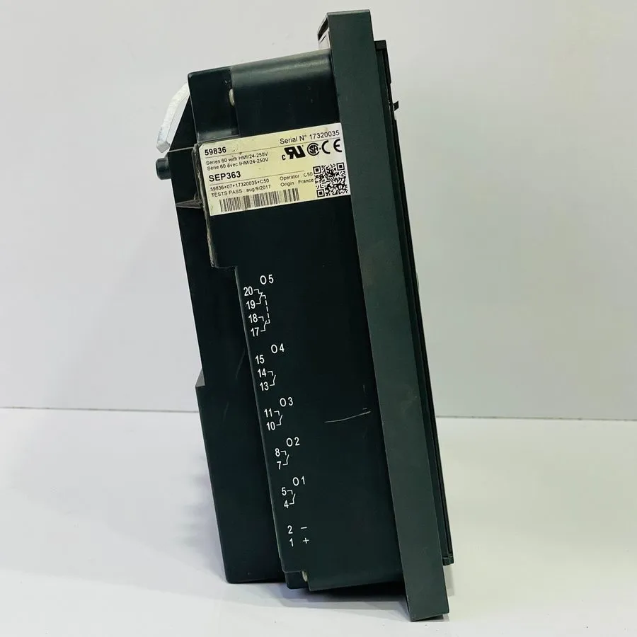 Реле защиты SCHNEIDER ELECTRIC 59836 SEP363 EASERGY SEPAM SERIES 60 Digital Prot — фото лота 3