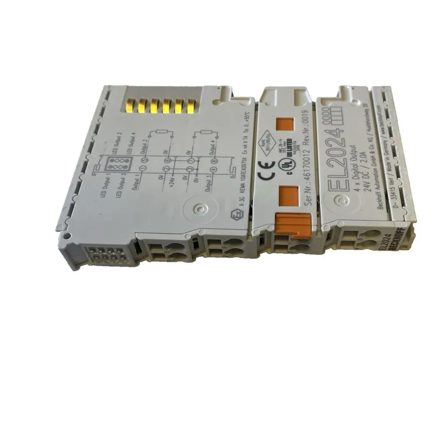 Модуль ввода-вывода Beckhoff EL2024 EtherCAT Terminal 4-Channel Digital Output 2