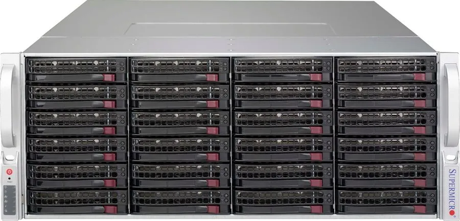 Экспандер Supermicro CSE-847BE1C-R1K23WB 4U WIO Chassis SAS3 single expander, 12 — фото лота 1