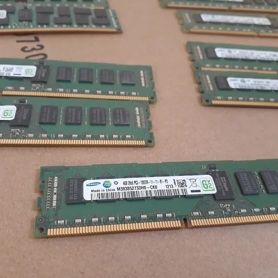 Модуль памяти Samsung 8GB 1Rx4 PC3L-12800R M393B1G70QH0 DDR3L-RDIMM ECC SERVER R
