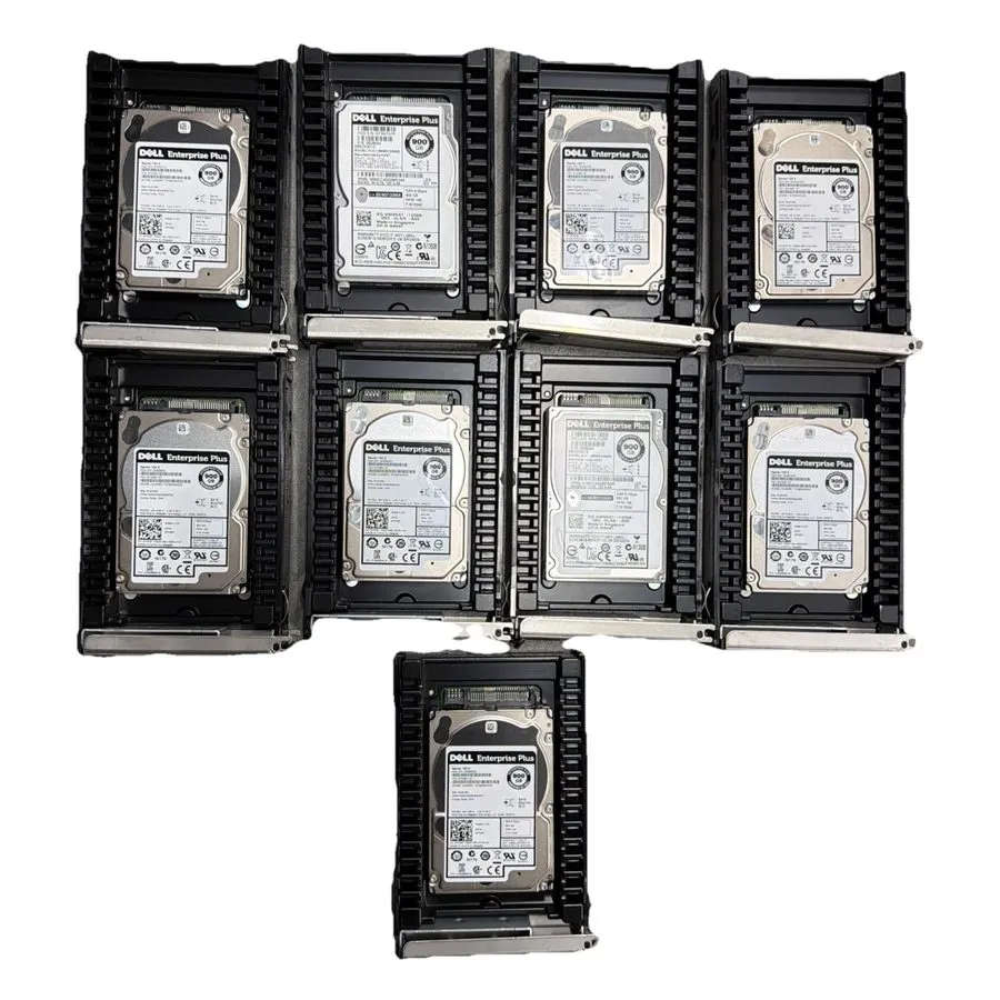 Жёсткий диск Dell W4K81 900GB HDD Hard Drive 10K SAS 2.5"PS6500/PS6510 Tray — фото лота 1