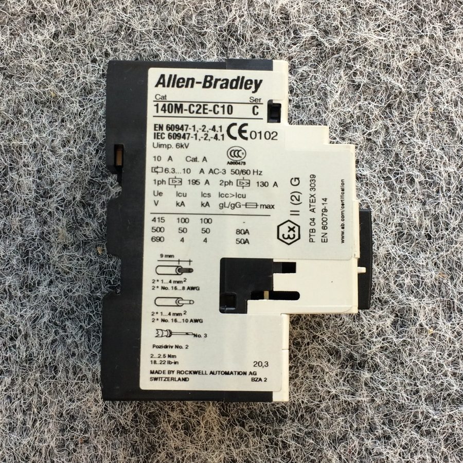 Автоматический выключатель Allen-Bradley 140M-C2E-C10 Motor Protection Circuit B