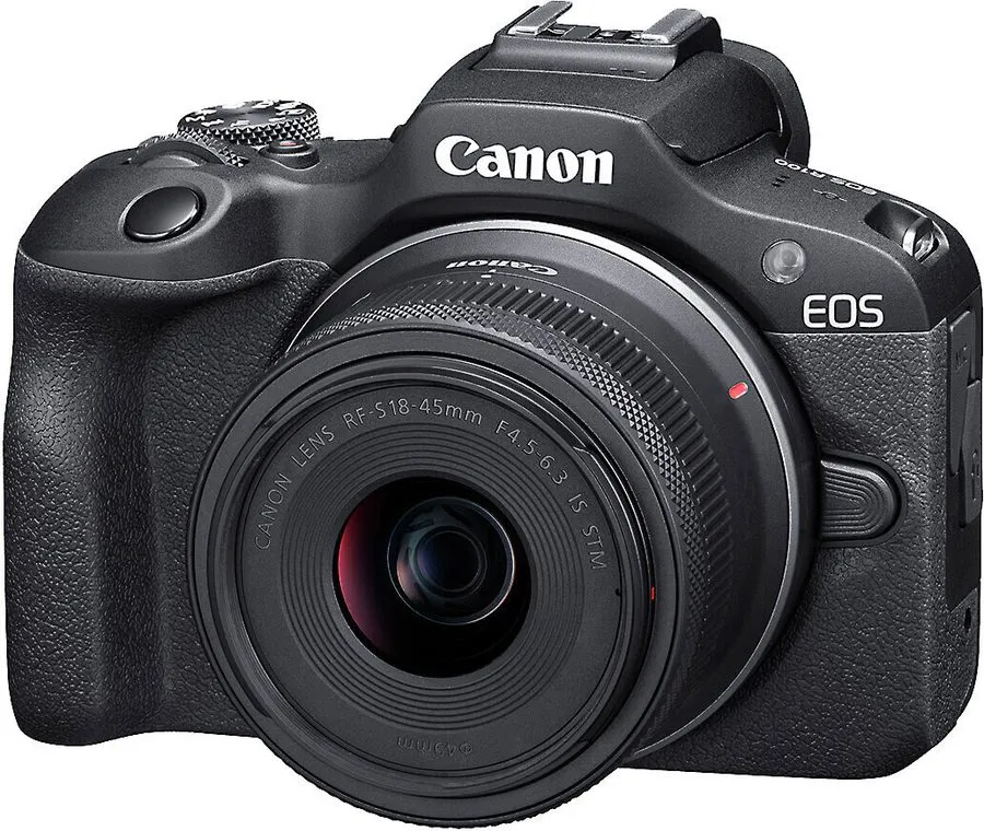 Объектив Canon EOS R100 w/ RF-S18-45mm f/4 Lens