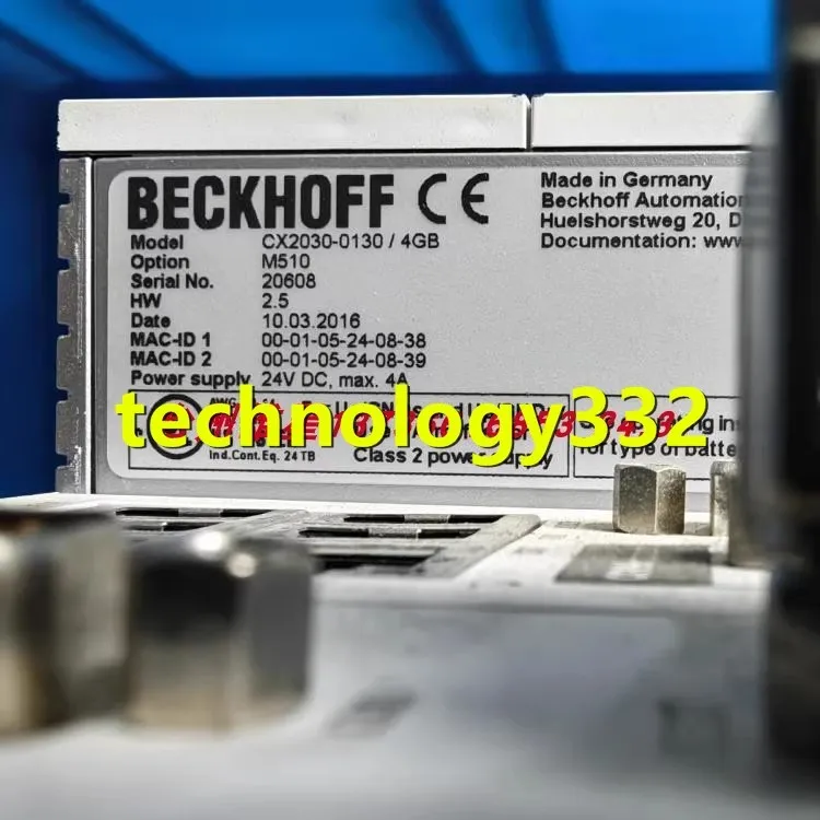 IIoT-устройство BECKHOFF CX2500-0030 CX2030-0130 CX2100-0004