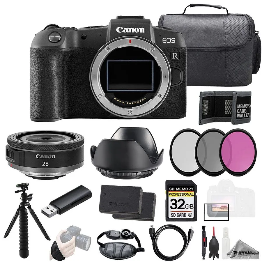Объектив Canon EOS R8 + RF 24-105mm f/4L IS USM Lens+32GB+Ext Bat+ Filter-Kit