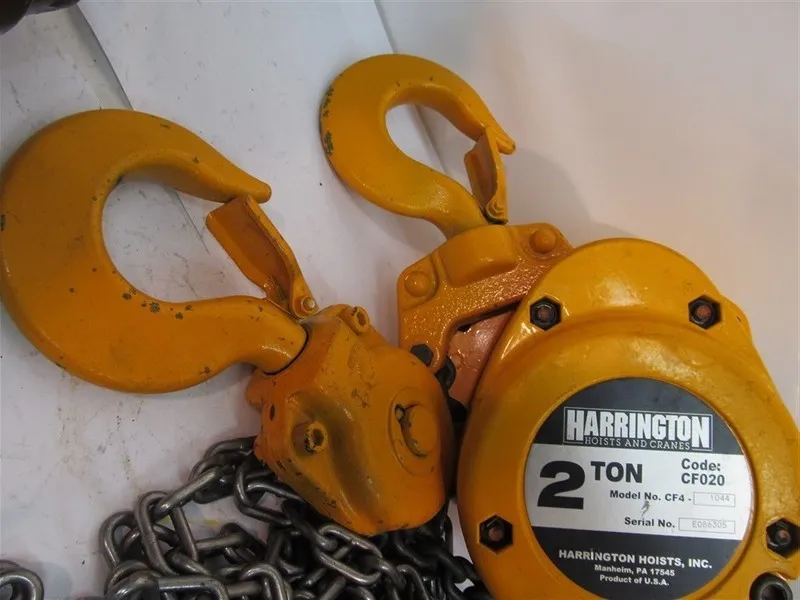 Таль Harrington Cf020-15 Manual Chain Hoist, 4000 Lb., Lift 15 Ft