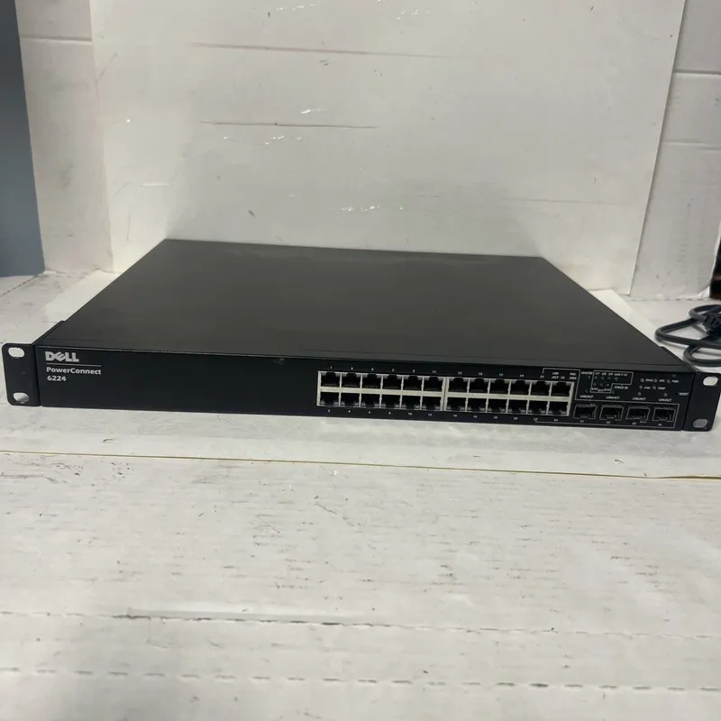 Коммутатор Dell PowerConnect 6224 24-Port Gigabit Managed Switch Rackmount