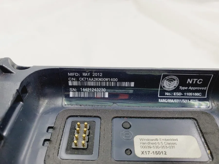 Сканер штрих-кода Intermec CK71 CK71AA2KN00W1400 Windows Mobile 2D Imager Barcod — фото лота 2