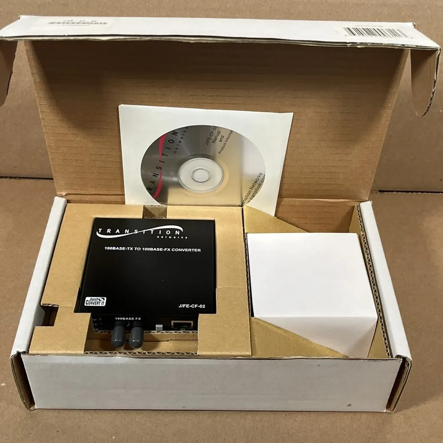 Медиаконвертер TRANSITION NETWORKS J/FE-CF-02 MEDIA CONVERTER NSNP