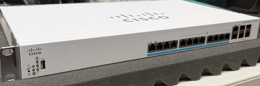 Коммутатор Cisco CBS 350 Series CBS350-12NP-4X 12 Port PoE MULTI-Gigabit Etherne