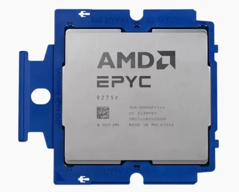 Сервер AMD EPYC 9275F 24-core 48-thread 4.1-4.5GHZ 320W 256MB server CPU process
