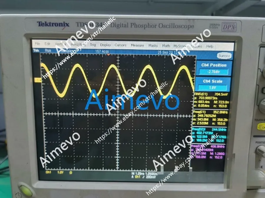 Осциллограф Tektronix TDS5034B Oscilloscope Digital 4ch 350MHz Bandwidth 5GS/s