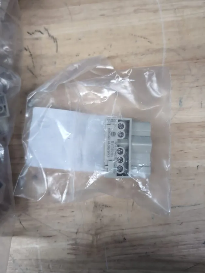 Разъём Harting Han-Eco HEAVY DUTY POWER CONNECTOR INSERT 16A 10-Contacts 1941010 — фото лота 1