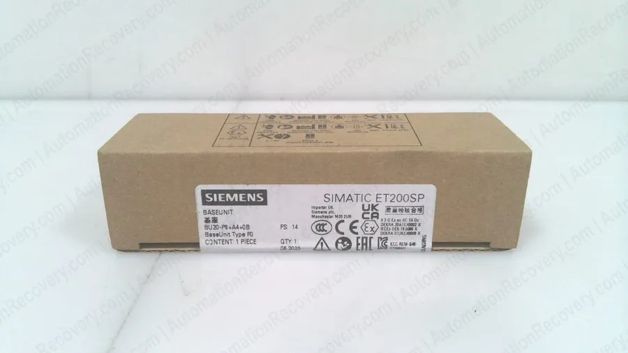 Модуль ввода-вывода SIEMENS SIMATIC ET 200SP 6ES7193-6BP20-0BF0