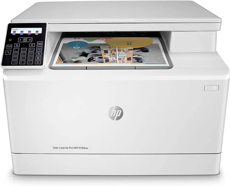 Лазерный принтер HP Color Laserjet Pro M182nw Wireless All-in-One Laser Printer 