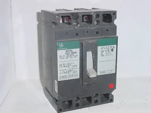 Автоматический выключатель GE TED134150 150 Amp 3 Pole 480V TED Circuit Breaker 