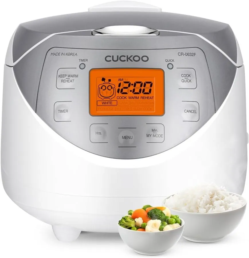 Рисоварка CUCKOO Micom Rice Cooker 6-Cup Uncooked 12-Cup Cooked Fuzzy Logic Time