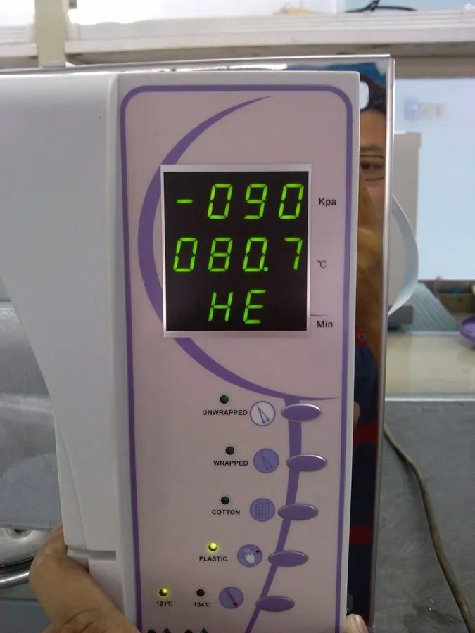 Стерилизатор ETERFANT Dental Medical Autoclave Steam Sterilizer Drying Function  — фото лота 3