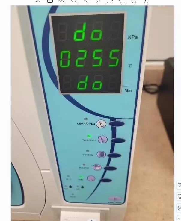 Стерилизатор ETERFANT Dental Medical Autoclave Steam Sterilizer Drying Function  — фото лота 4