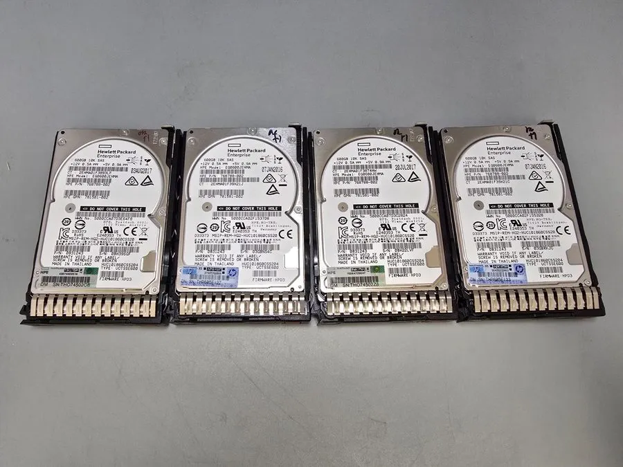 Жёсткий диск HPE EG0600JEHMA HDD 600GB SAS 12Gb/s 2.5" 10K 768788-002 512 b/s