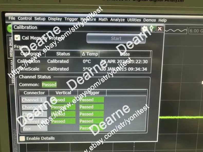 Осциллограф DSA90604A AgilentKEYSIGHT InfiniiumHigh performance oscilloscope 6GH