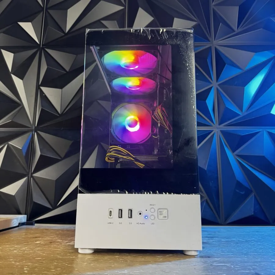 GPU-ускоритель Custom Desktop Gaming PC RYZEN 5 3600 16 GB DDR4 500GB SSD Nvidia — фото лота 2
