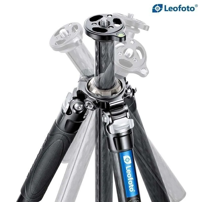 Оборудование видеонаблюдения Leofoto Carbon Fiber Video Tripod LV-324C 4 Section — фото лота 1