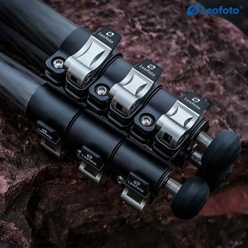 Оборудование видеонаблюдения Leofoto Carbon Fiber Video Tripod LV-324C 4 Section — фото лота 2