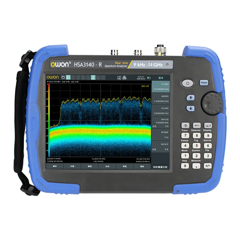 Анализатор спектра OWON HSA3000-R Series Handheld Real-Time Spectrum Analyzer, 1