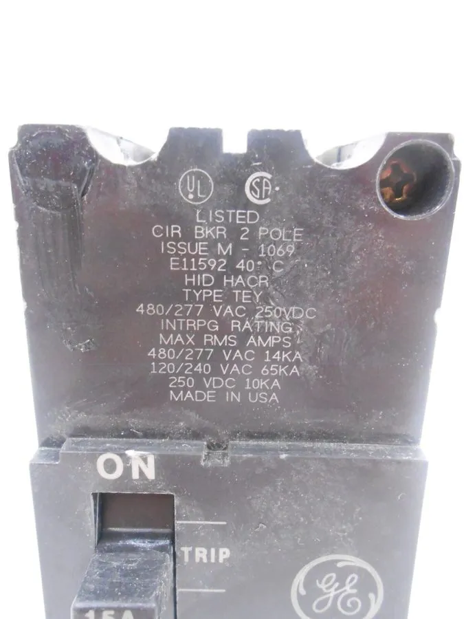 Автоматический выключатель Ge Tey215 Molded Case Circuit Breaker, Tey Series, 15