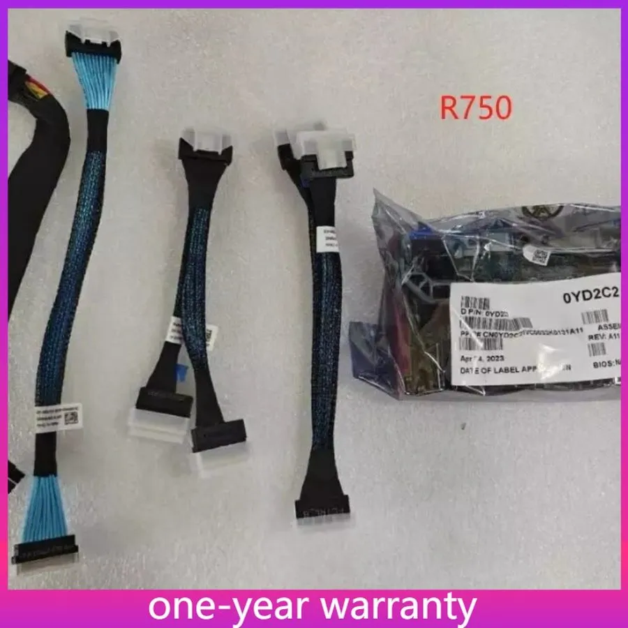 Бэкплейн DELL R750 R7525 Server NVME 8-15 Hard Disk Backplane YD2C2 CD9FM 0YD2C2