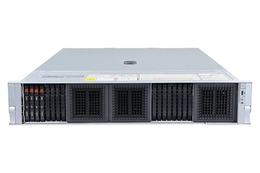Сервер Dell PowerEdge R770, 2 x 6517P, 128GB RAM, 4 x 15.36TB NVMe SSDs