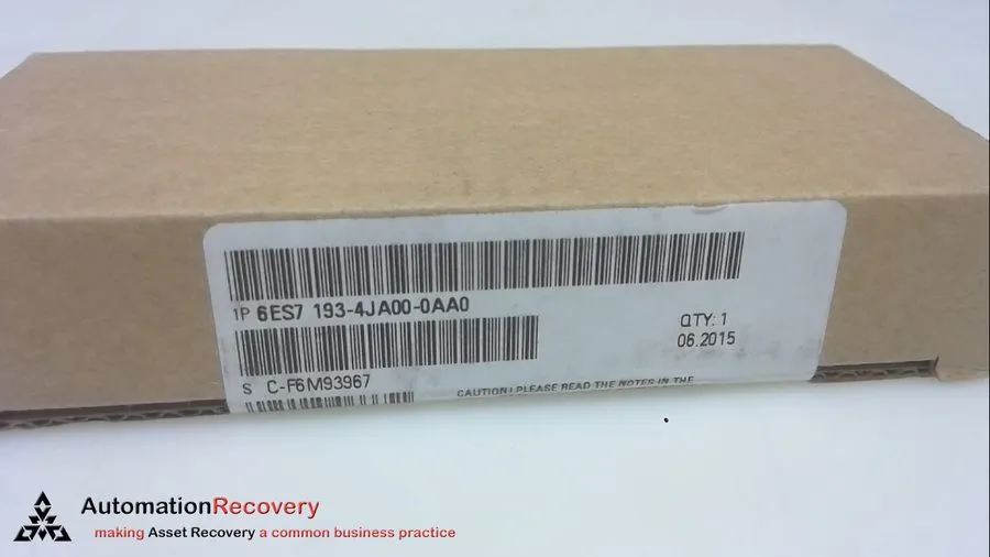 Модуль ввода-вывода SIEMENS SIMATIC ET 200S TERMINATING MODULE 6ES7193-4JA00-0AA