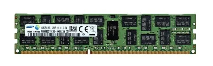 Модуль памяти RAM DDR3 RDIMM ECC 16GB 1600MHz Samsung (M393B2G70EB0-YK0Q2) — фото лота 1