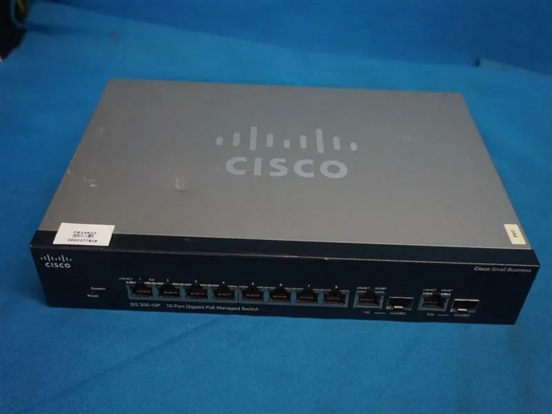 Коммутатор CISCO SG 300-10P 10-PORT GIGABIT POE MANAGED SWITCH