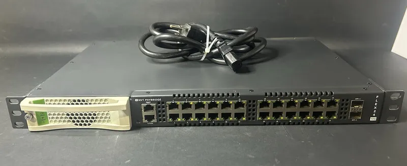 Коммутатор NVT Phybridge FLEX24-10G 24-Port Long Reach PoE++ Managed Switch