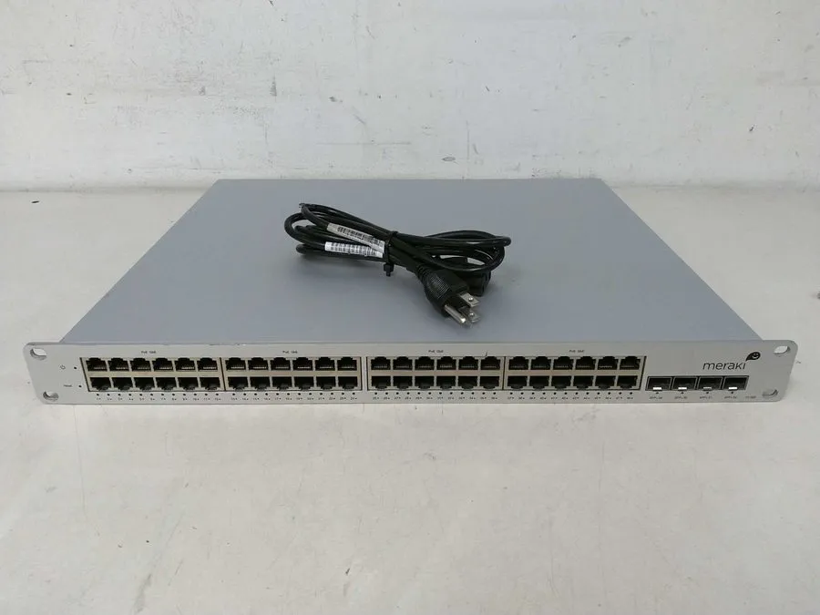 Коммутатор Cisco Meraki MS42P 48-Port Gigabit PoE Switch with 10G SFP+ Uplinks