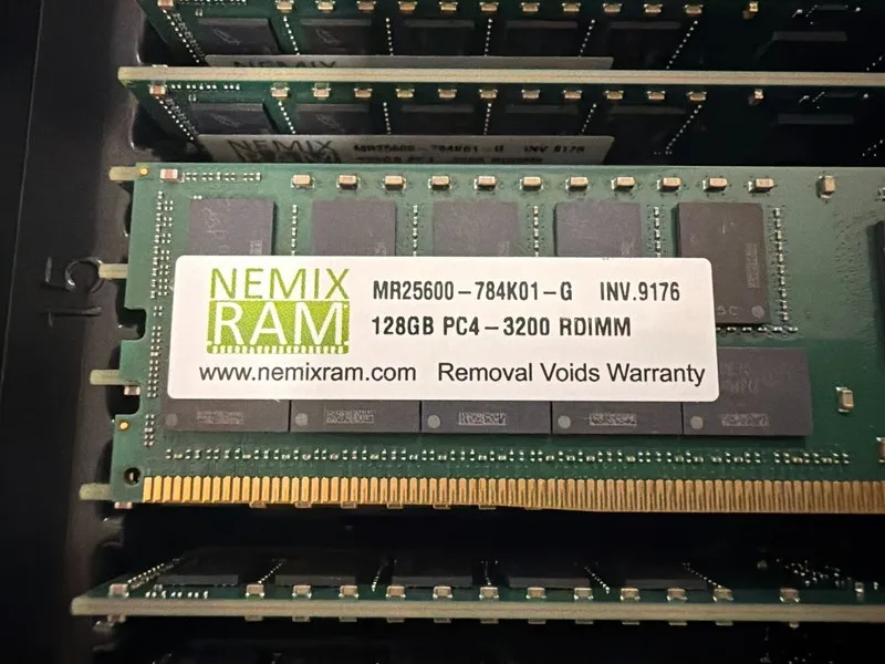 Модуль памяти NEMIX 128GB DDR4 3200A MR25600-784K01-G PC4-25600 ECC RDIMM Server