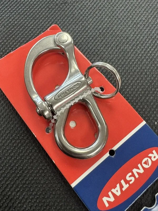 Такелажная скоба Ronstan RF6100 Snap Shackle Fixed Eye 66mm