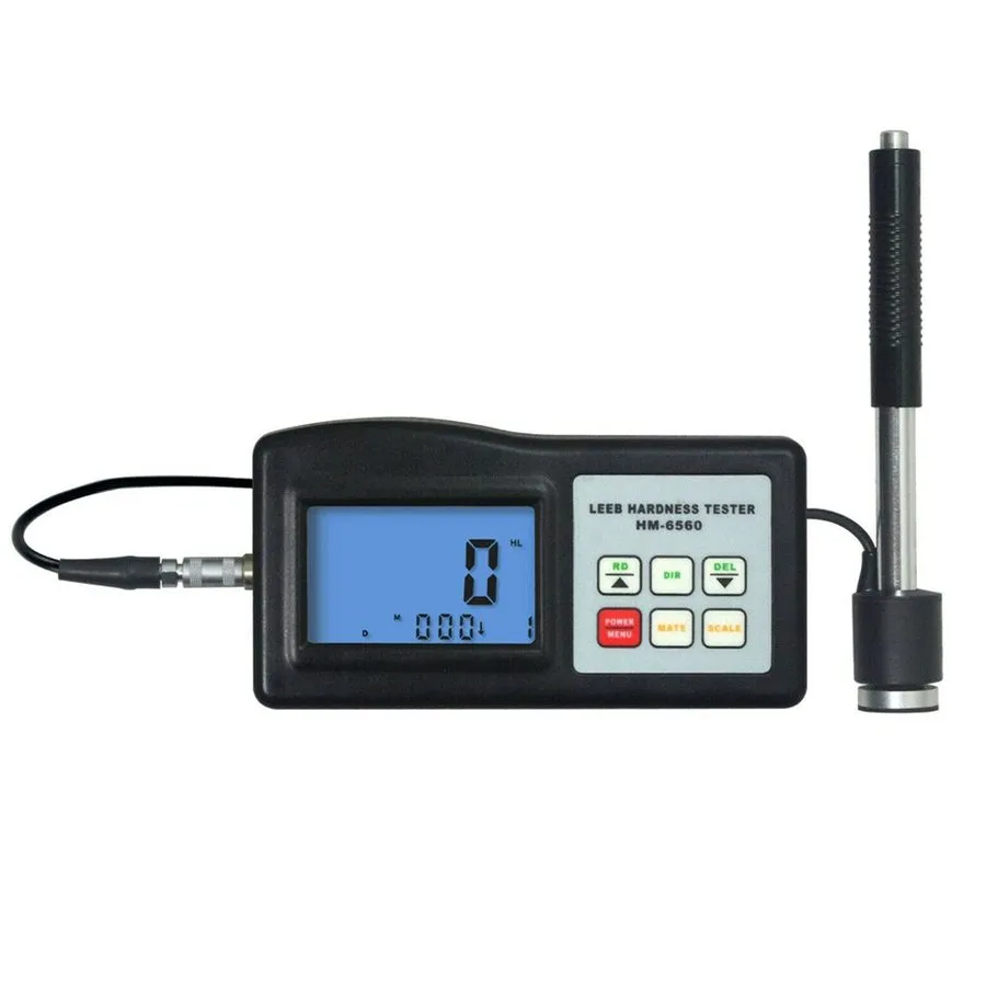 Твердомер HM-6560 Leeb Hardness Meter Tester 200-900 HLD Metals Durometer D Type