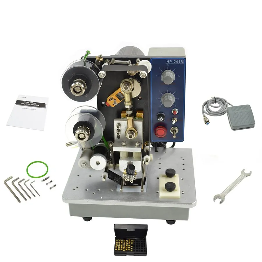Коммутатор Semi-Auto Ribbon Printer Adjustable Machine Hot Stamp Coder Foot Swit