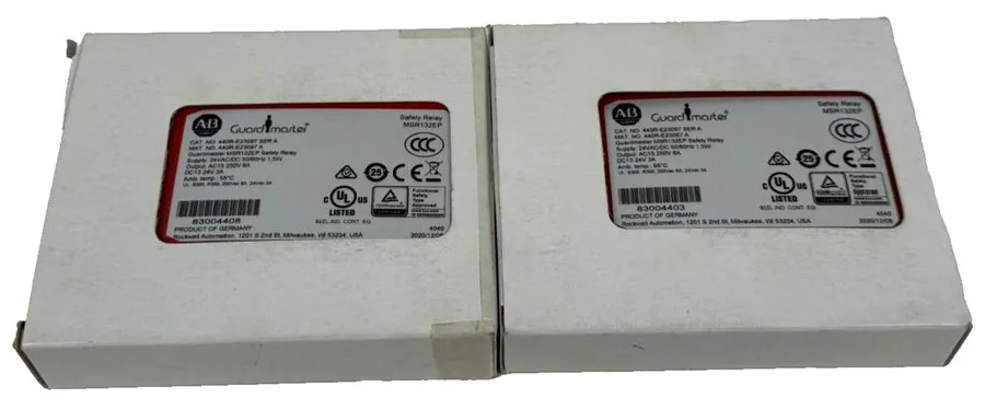 Реле безопасности ALLEN BRADLEY 440R-E23097 MSR132EP SER.A 24VAC/DC 50/60HZ