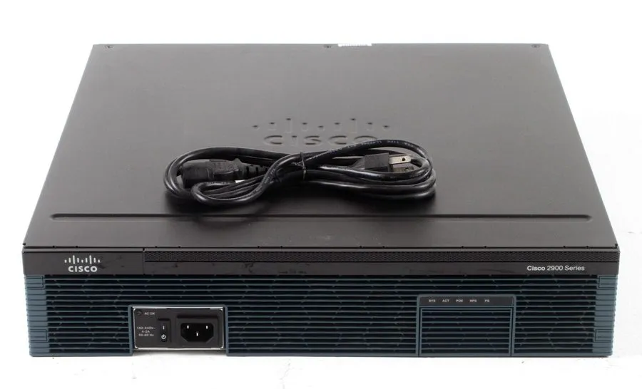 Маршрутизатор Cisco 2921/K9 3-Port Gigabit Integrated Services Router ISR