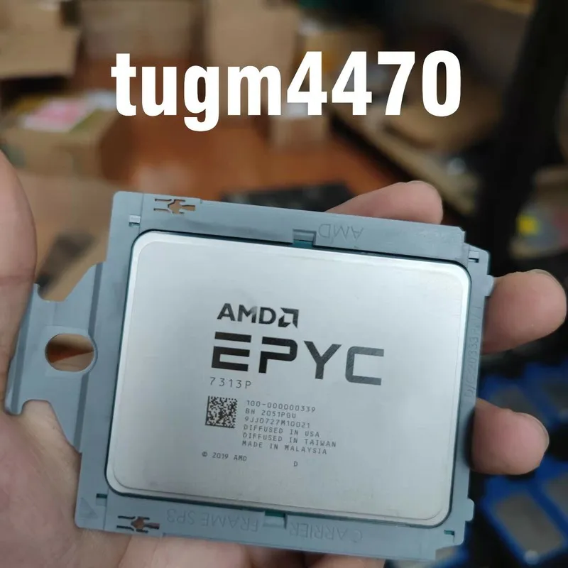 Процессор AMD epyc 7313p CPU processor 3.0-3.7ghz 16 core 128mb 155w sp3 (100-00