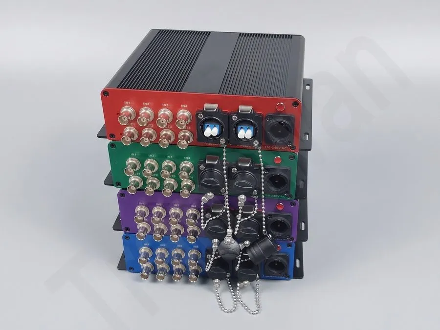Камера Cascade 4 Ch Bidirectional 3G-SDI Fiber Extender CWDM 5Km Neutrik Optical