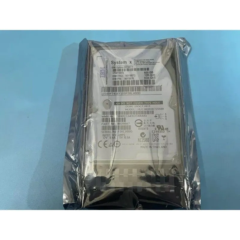 Сервер IBM 600GB 90Y8872 90Y8876 90Y8873 System x 10K 2.5" SFF SAS 6Gb HDD HARD