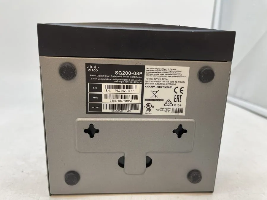 Коммутатор SG200-08P
