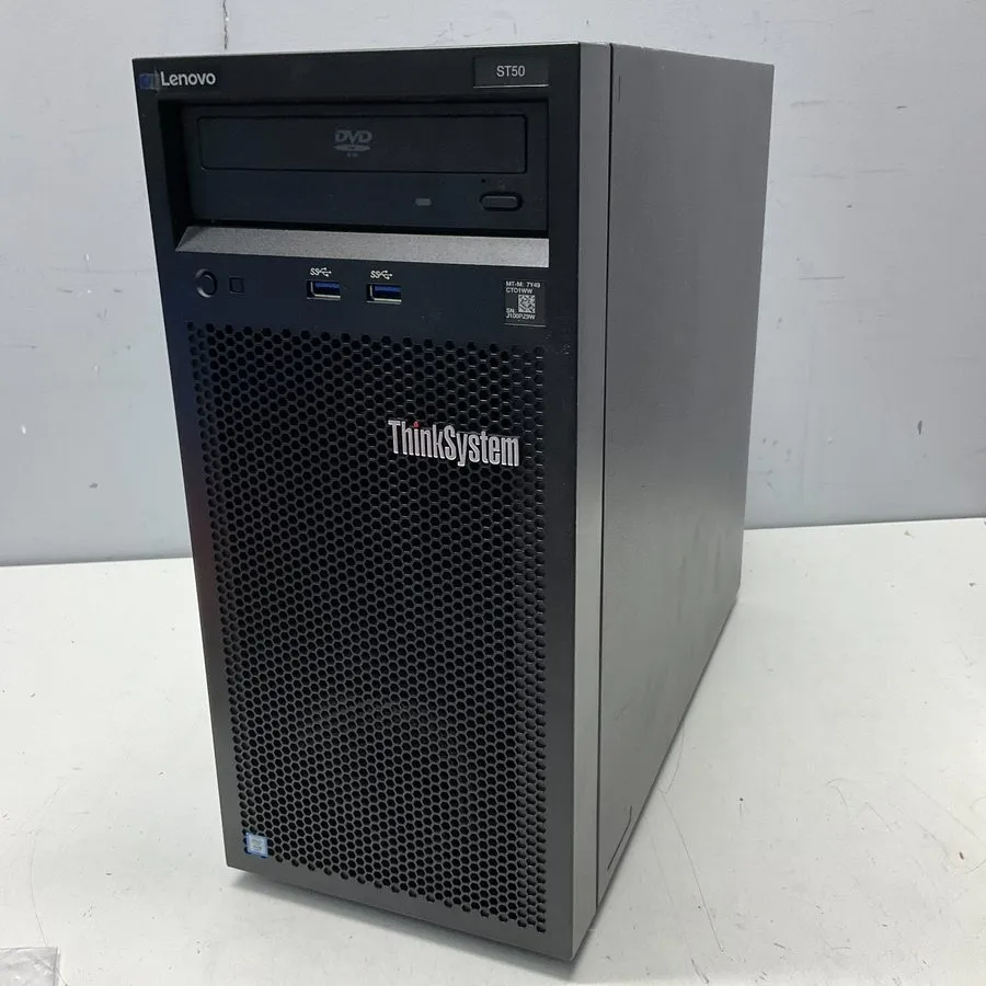 Сервер Lenovo Thinksystem ST50 Xeon E-2124G 3.40GHz 8GB RAM No HDD No OS Desktop