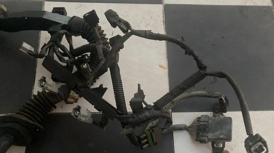 Жгут проводов 98 Toyota Tacoma Engine Wiring Harness 5VZ 4x4 AT 82121-3D520 — фото лота 1